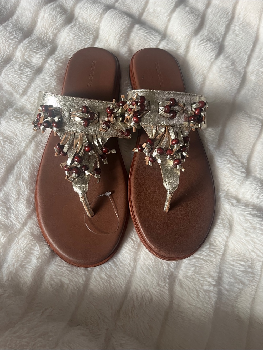 Free People Sadie Fringe Sandals - Picture 2 of 9